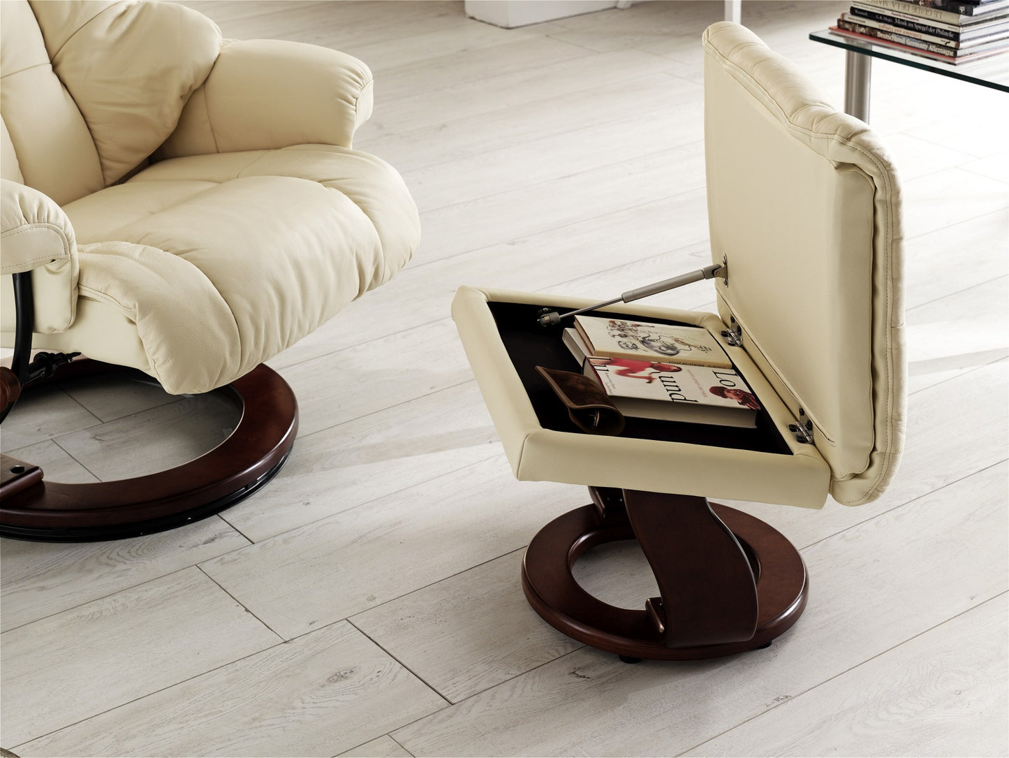 CALGARY Relaxer inkl. Hocker