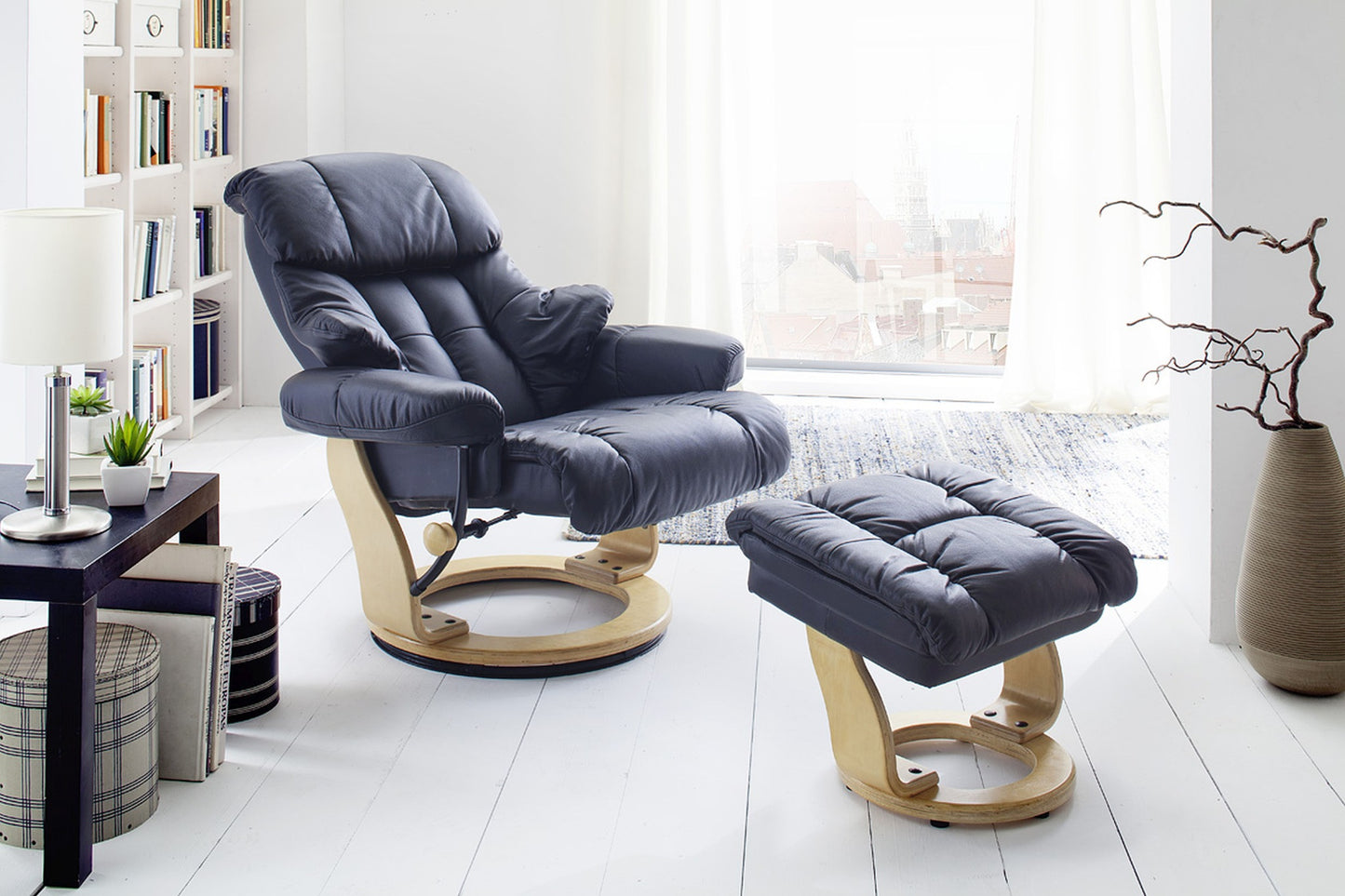CALGARY Relaxer inkl. Hocker