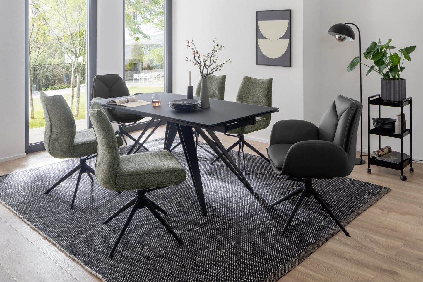 ASSENTO Leder Stuhlsystem