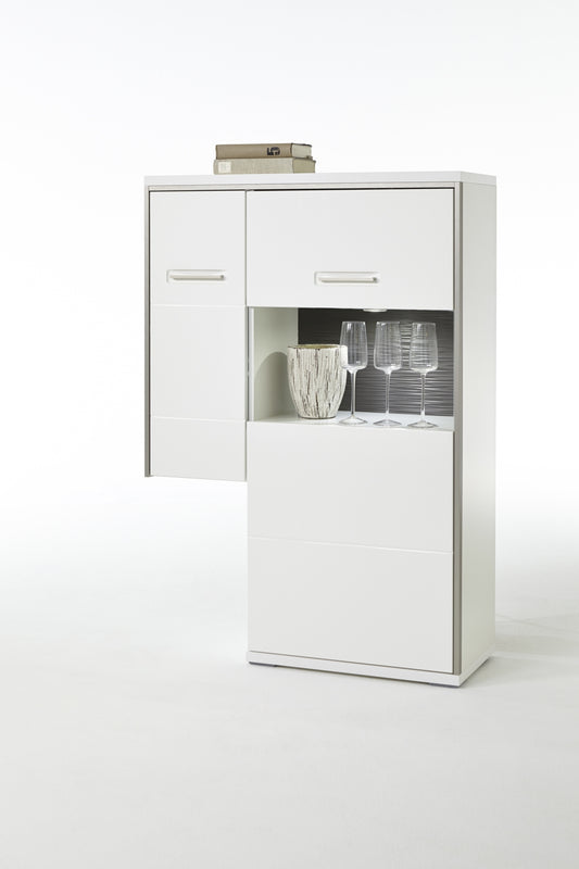 TRENTO Anstell-Highboard Rechts