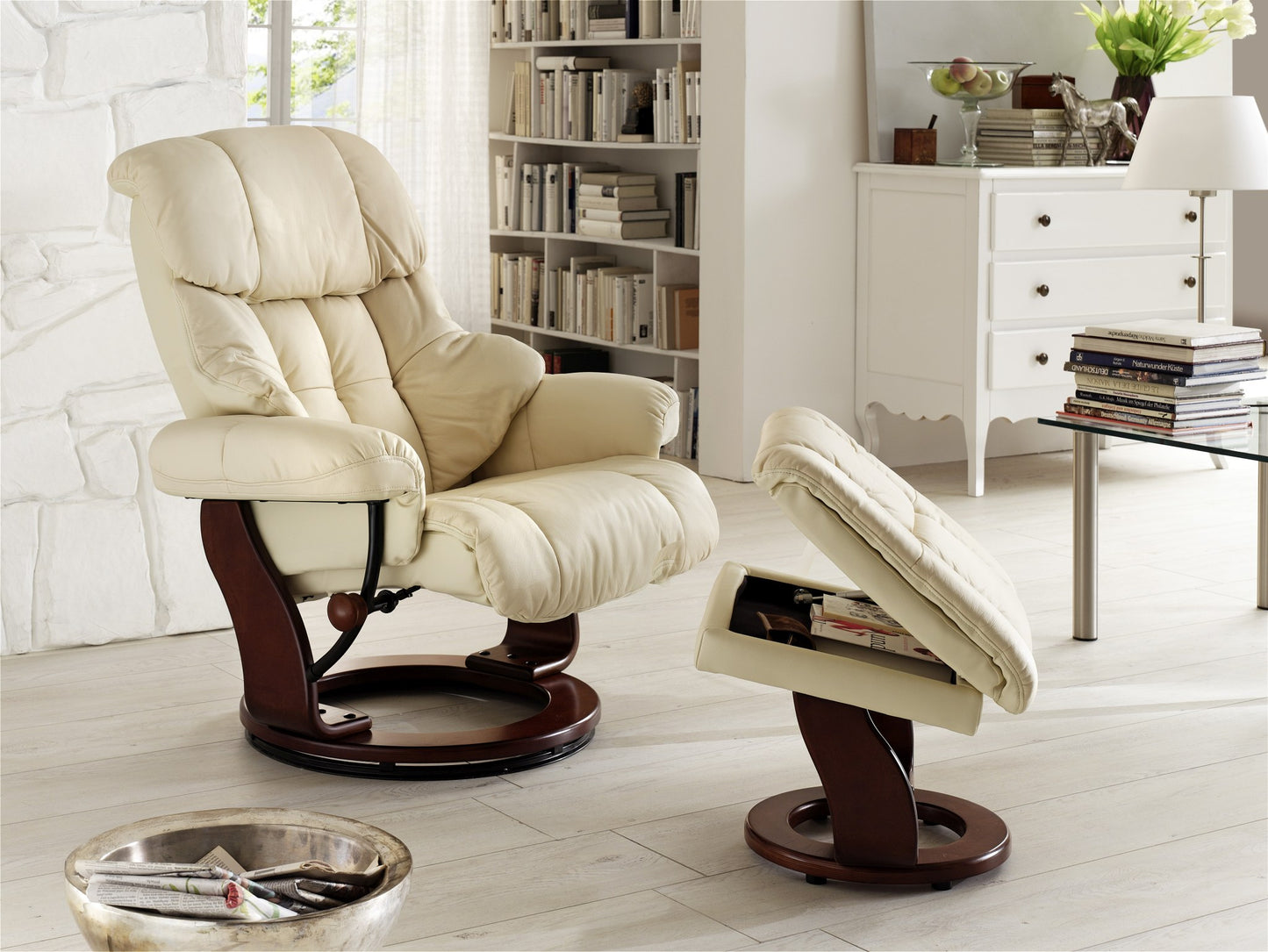 CALGARY Relaxer inkl. Hocker