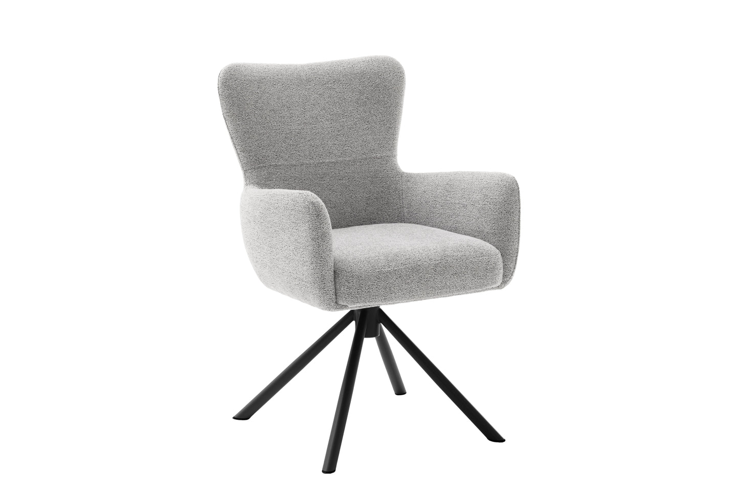 GORETTO 4-Fuß Stuhl mit Armlehnen