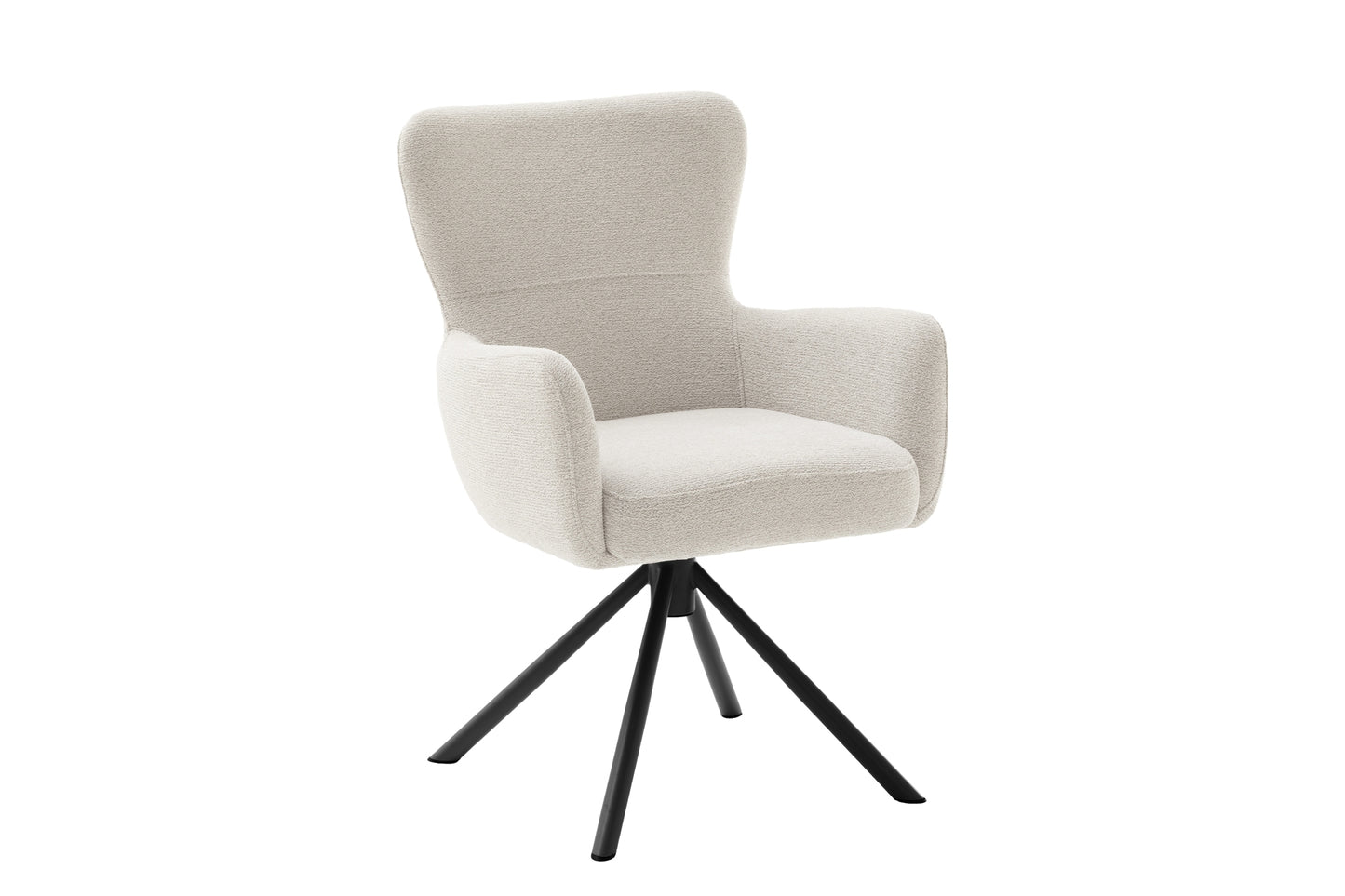 GORETTO 4-Fuß Stuhl mit Armlehnen