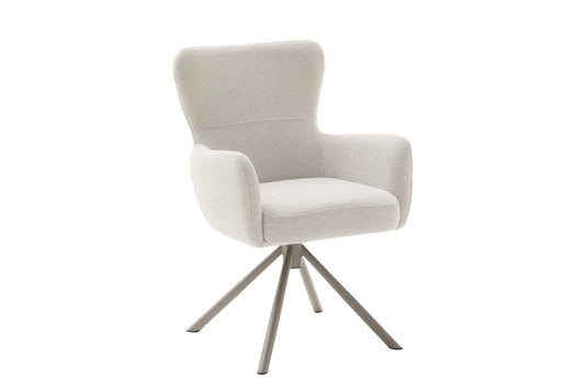 GORETTO 4-Fuß Stuhl mit Armlehnen