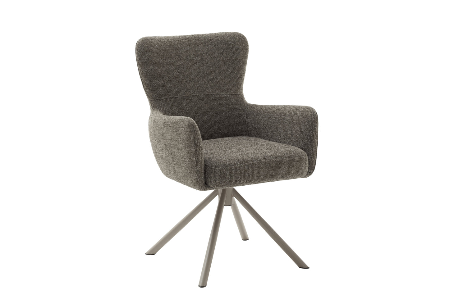 GORETTO 4-Fuß Stuhl mit Armlehnen