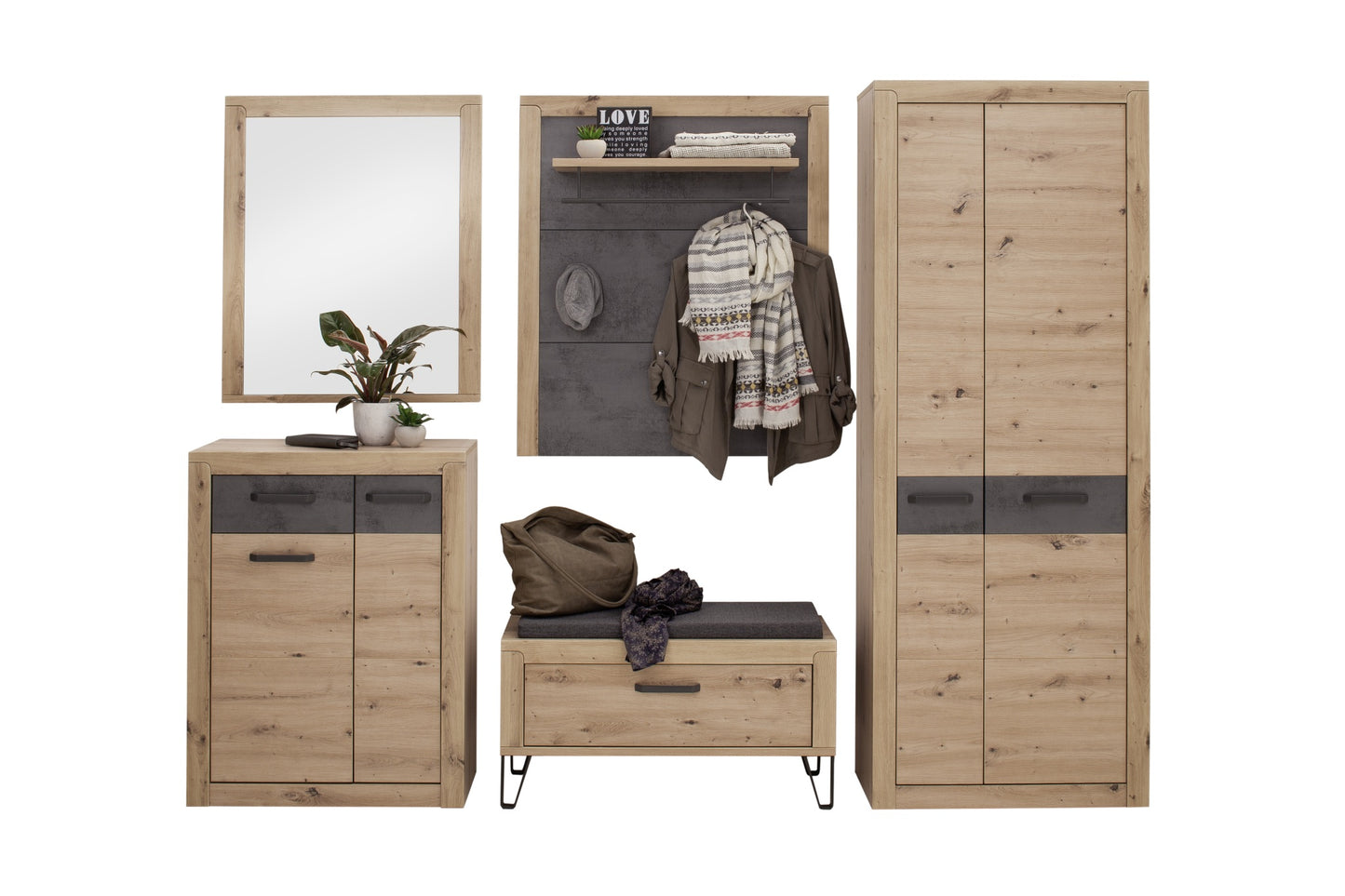 INCATA Garderobenkombi 1