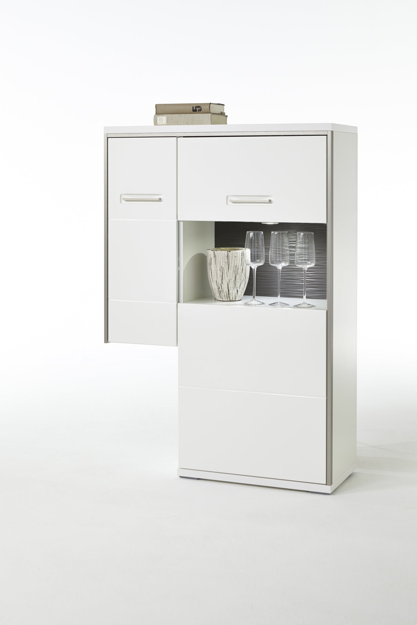 TRENTO Anstell-Highboard Rechts